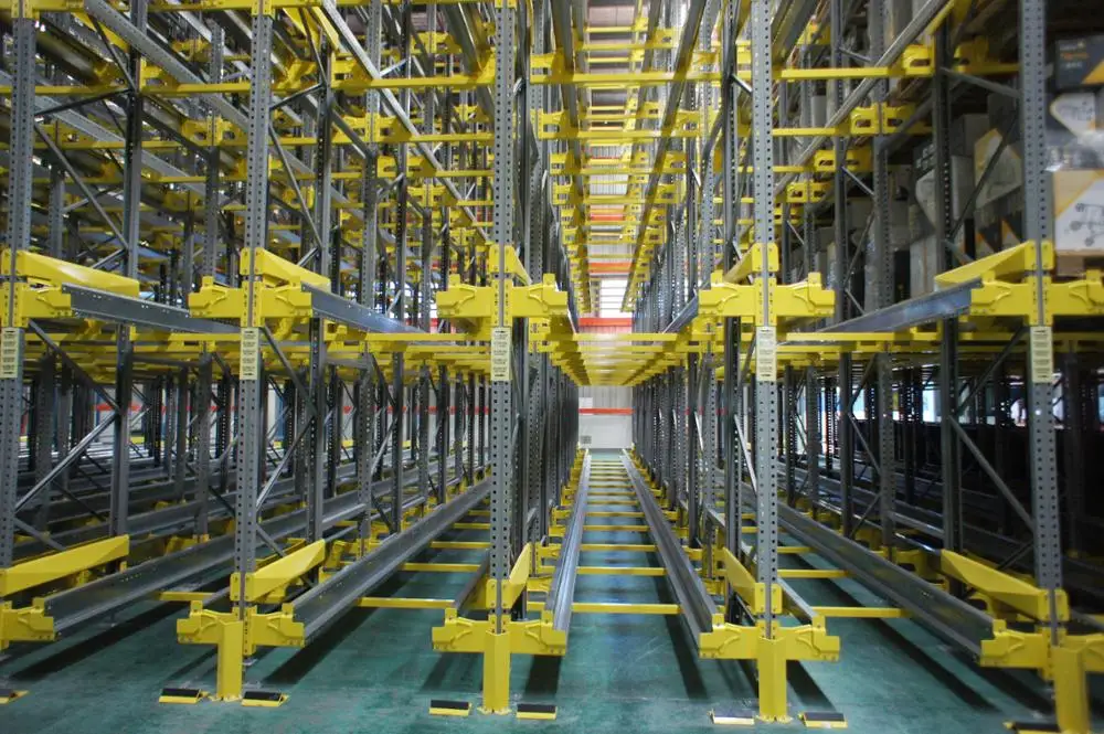 Automatic Radio Controlled storage rack radio shuttle warehouse racking system