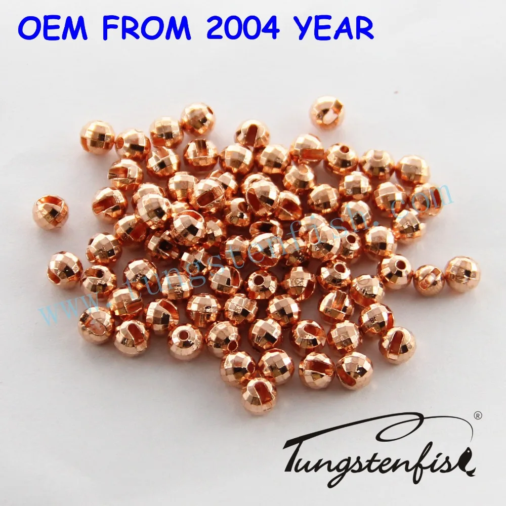 Slotted Tungsten Beads/fly tying beads/lots of colors for your choice