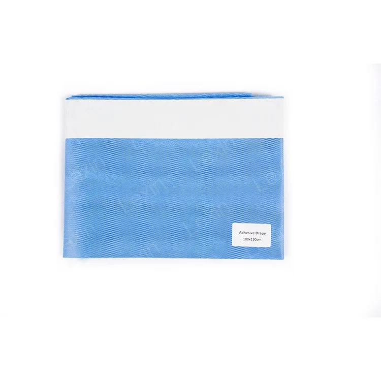 
TUV CE ISO Non Woven Disposable Surgical Drape with adhensive SMMS EO Sterile Medical Grade 