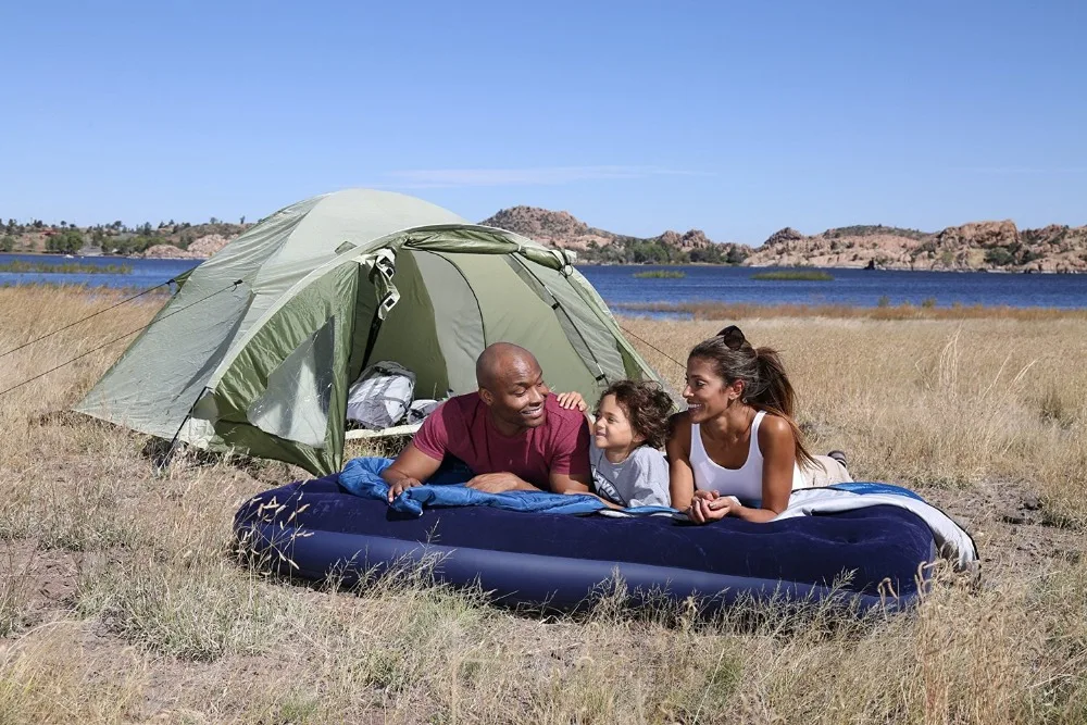 Bestway 74' x39' x 8.5'Camping inflatable air mattress queen double king single mattress size