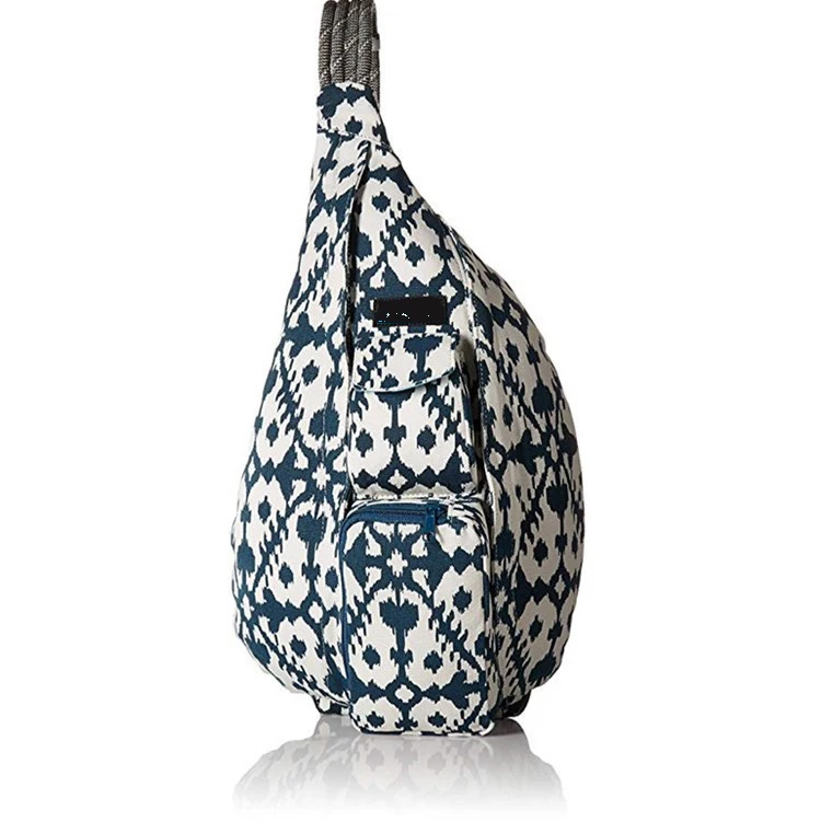 Rope Bag Crossbody Shoulder Cotton Backpack sling backpack