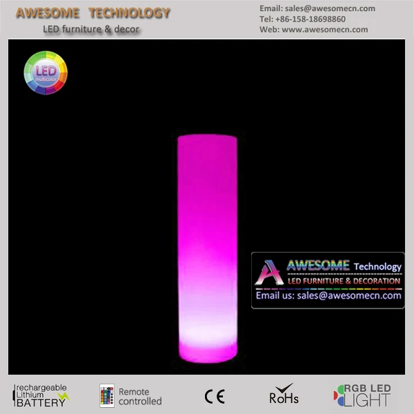 Wedding Party Decor Led Ornaments Pillar