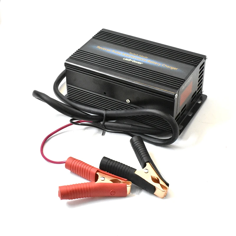 Lead acid Car Battery Charger 12V 15A Automatic Reverse Pulse Charger