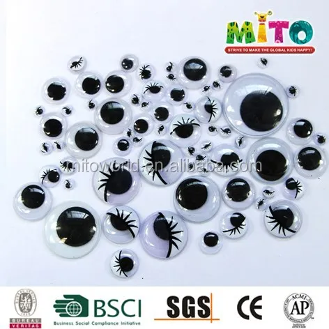 Different Size Oval Googly Eyes