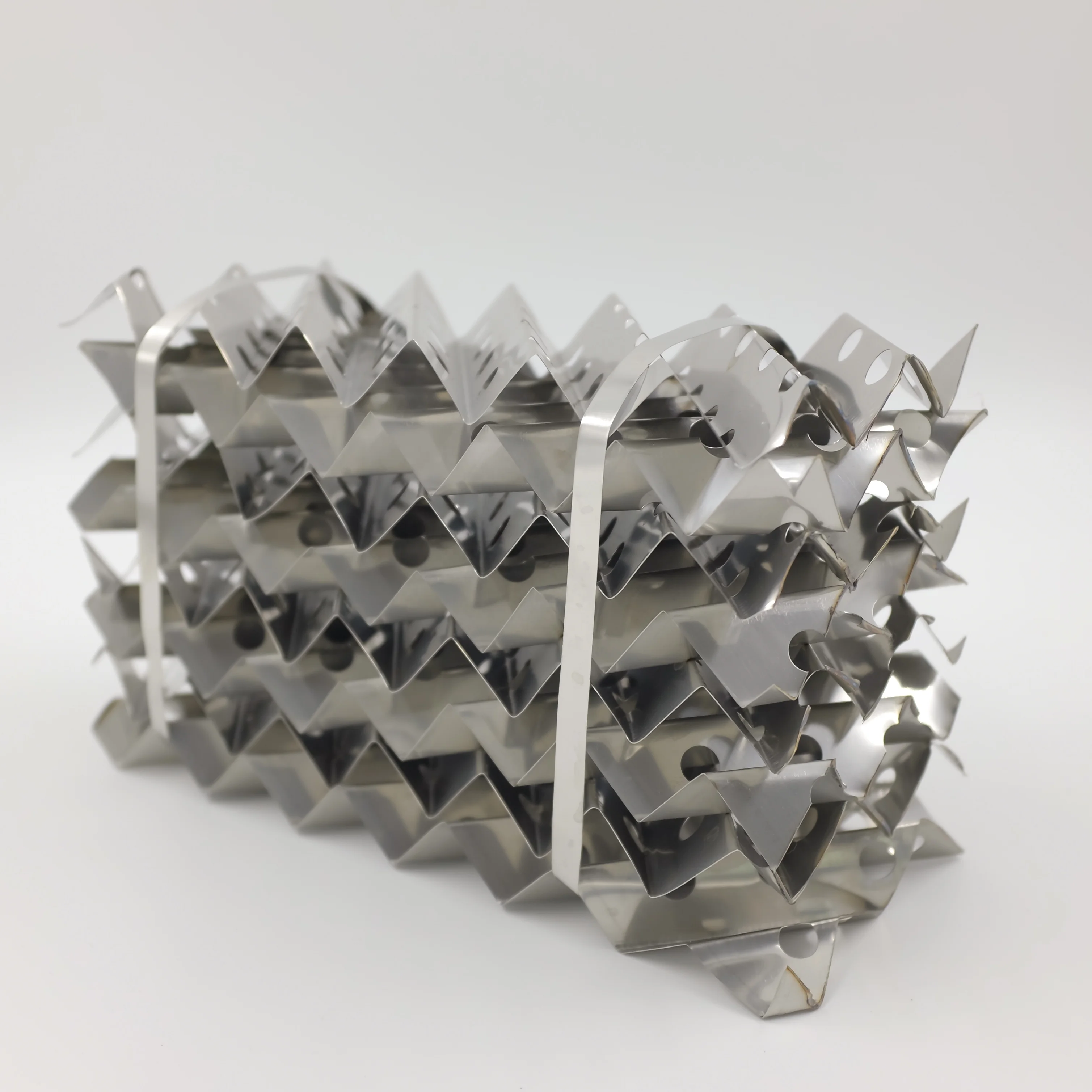 Metal Plate Structured Packing for Distillation Column