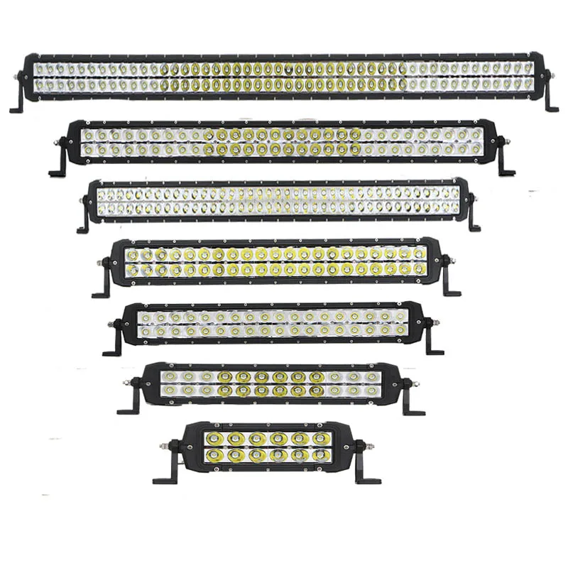 180w IP67 60LEDs double row 10-45V spot flood beam led light bar