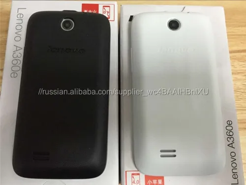 Lenovo a360e Сотовый Телефон одноядерный 1.0 ГГц Android 2.3 OS 256 МБ RAM Snapdragon MSM7627A Поддержка CDMA 0.3MP Камера
