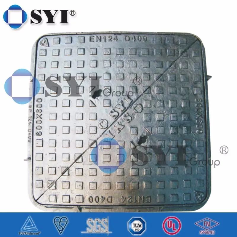Hinge Type Manhole Cover with PE Gasket Iron Manhole Cover Fire Hydrant Manhole Cover