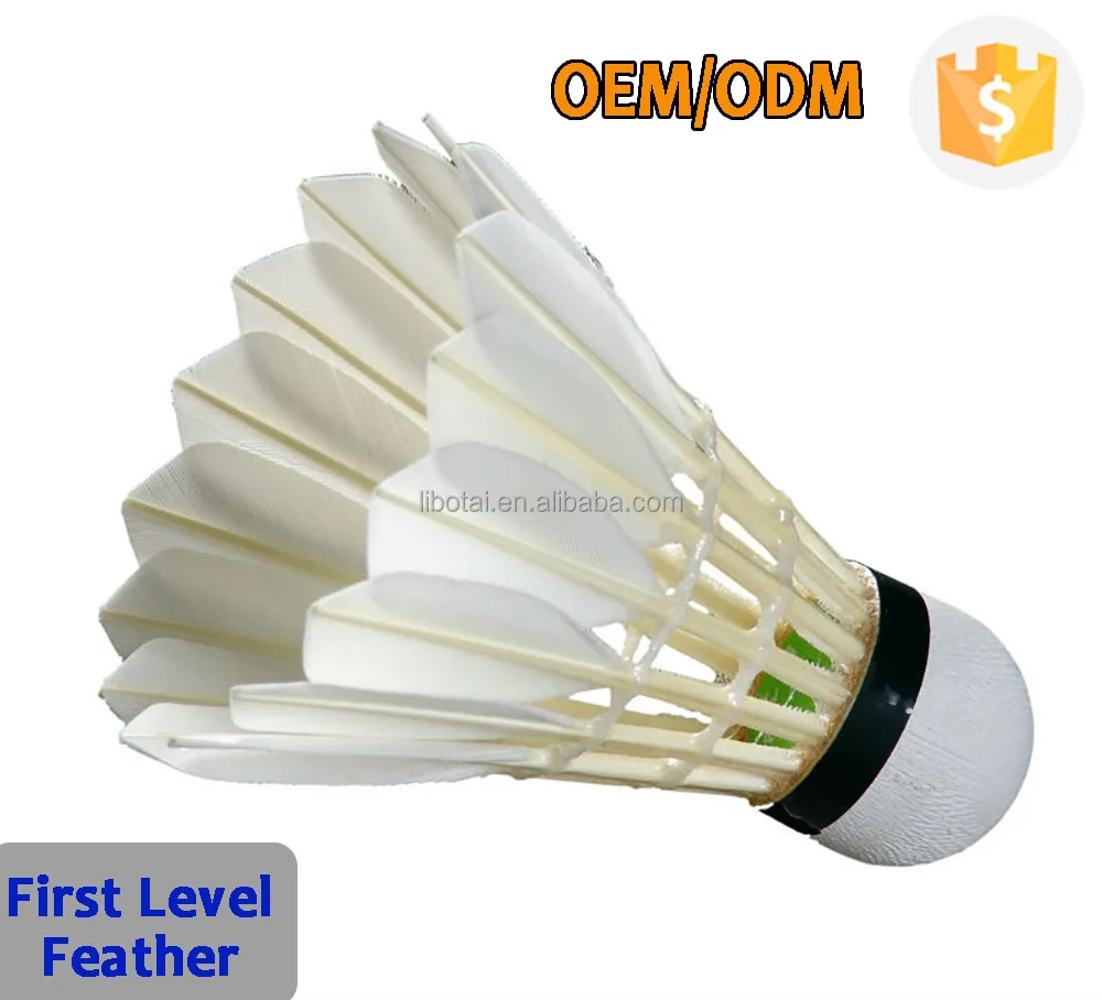 A level top quality super duck feather shuttlecock badminton outdoor brand