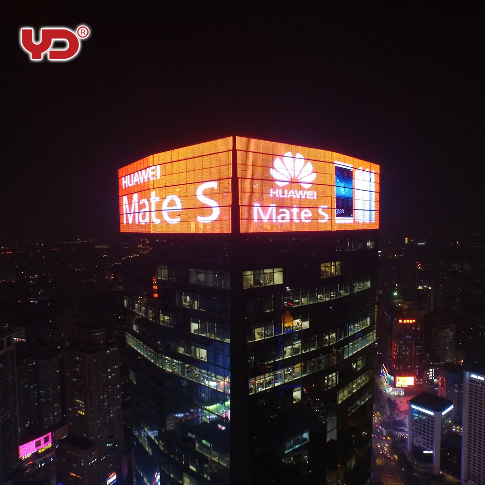 Outdoor advertising 30mm RGB led display screen waterproof led module