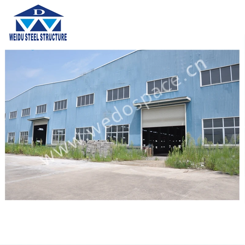 Food Processing Factory Precision Welding Prefabricated Steel Structure Workshop