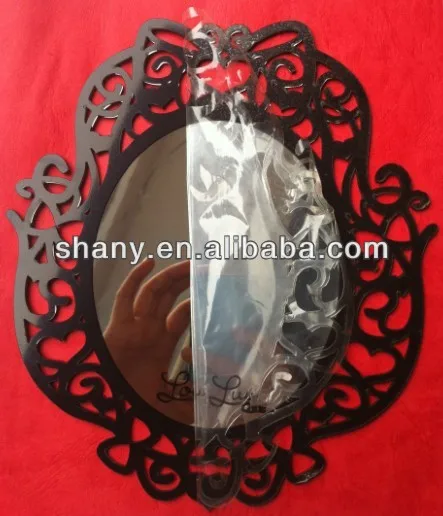 Shetterproof acrylic mirror with screen print
