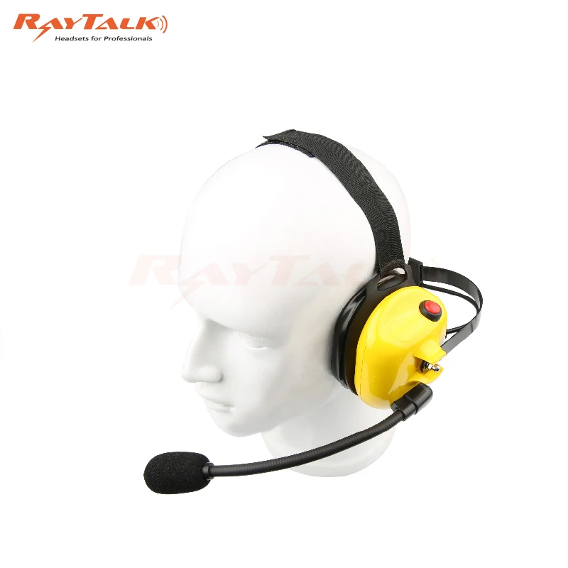 Industrial Noise Cancelling Headset for Motorola Two Way Radio MTH800