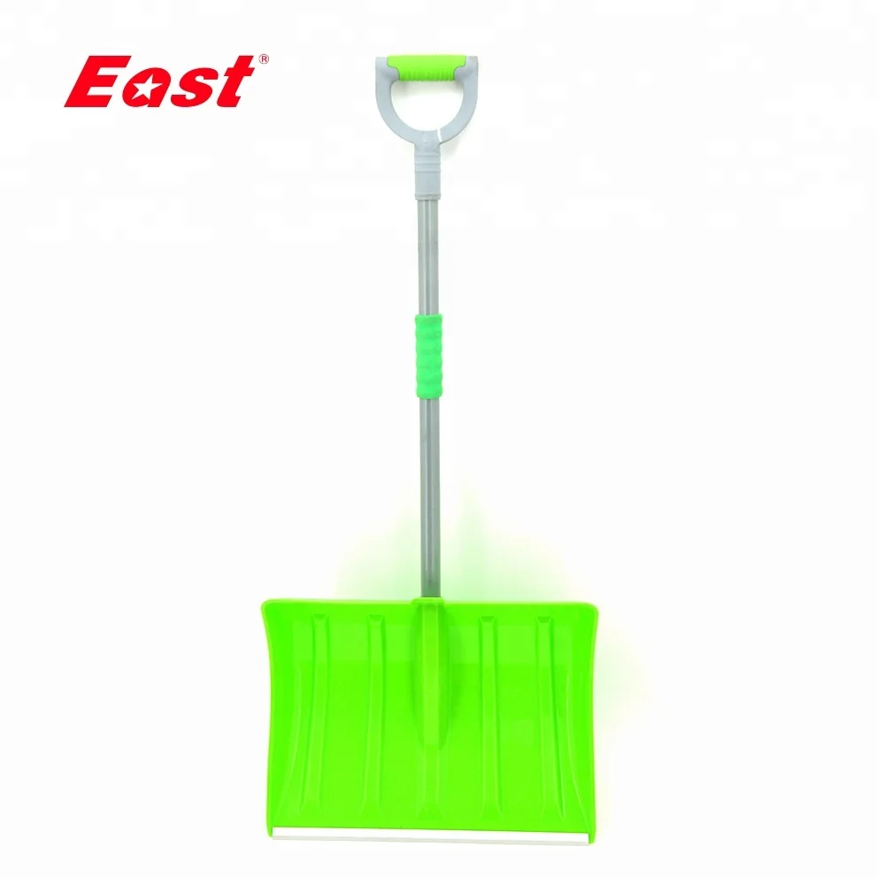 Chinese Iron Coated Plastic Hand Pusher Mini Winter Snow Shovel