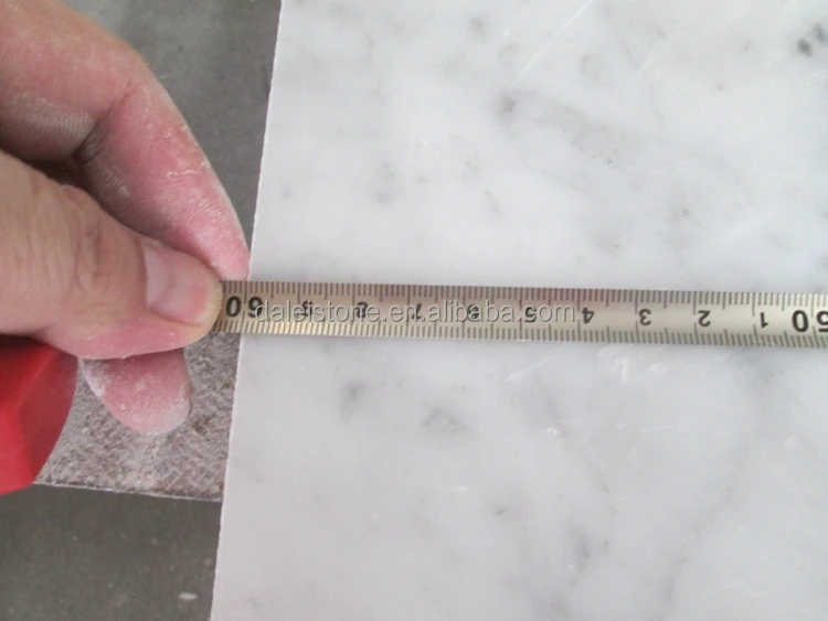 Italy Marble Bianco Carrara White Marble Tile Polished Marble Floor Wall Panel Tile