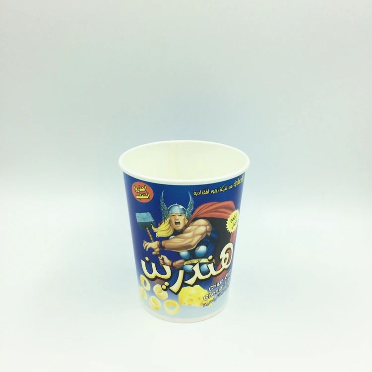 46oz disposable paper bucket popcorn cup