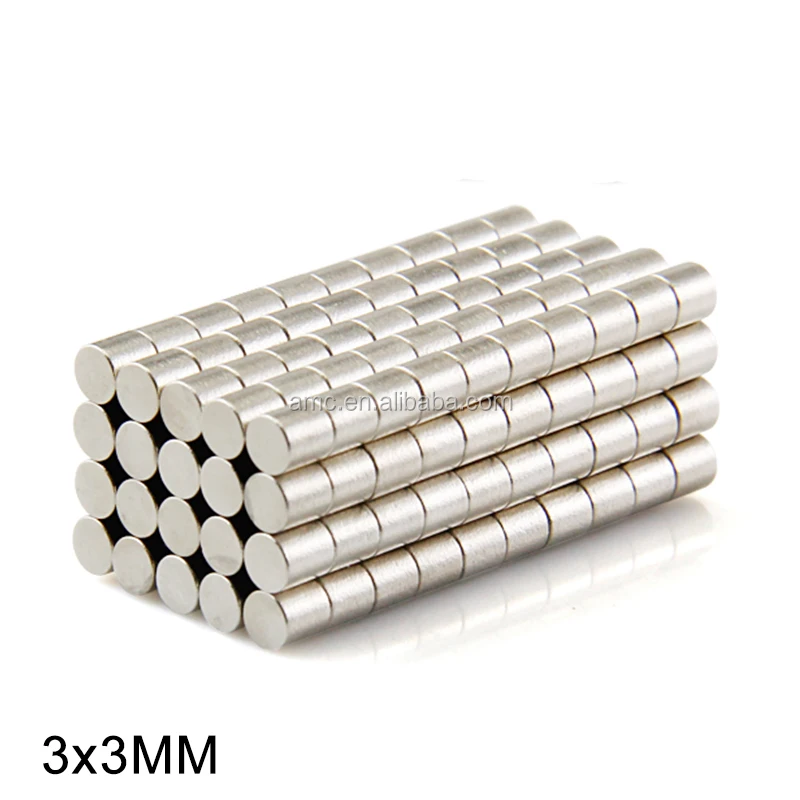 Round Super Powerful Strong N35 NdFeB Neodymium Magnets disc