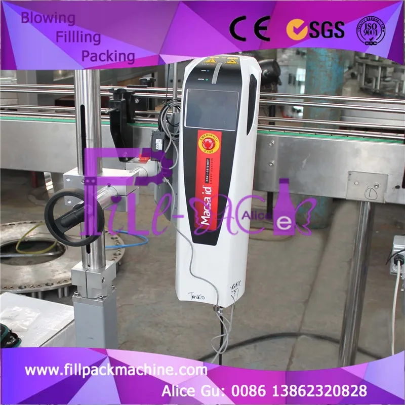 10W MACSA Laser inkjet printer /  coding machine / system / plant for date code