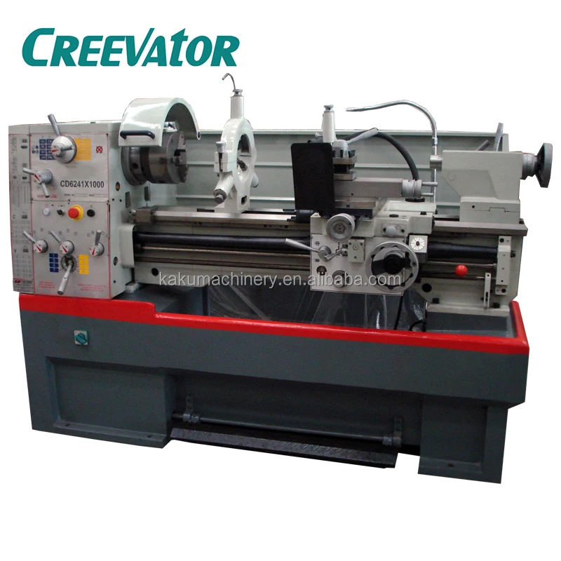 Rotor Cutting Parallel Lathes Metal Bench Work CD6241 Lathe Machine