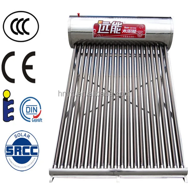 
OEM 200L vacuum tube compact solar hot water heater roof system solar collector 
