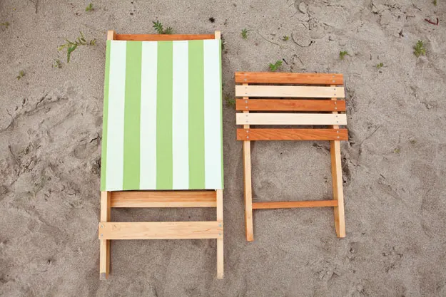 High Quality Customized Wooden Summer Beach Chair