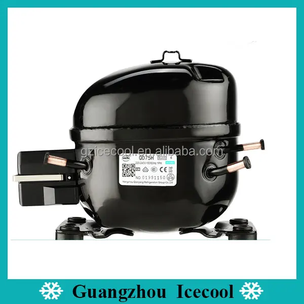 R134a 1/4HP refrigeration compressor for refrigerator QD-75H