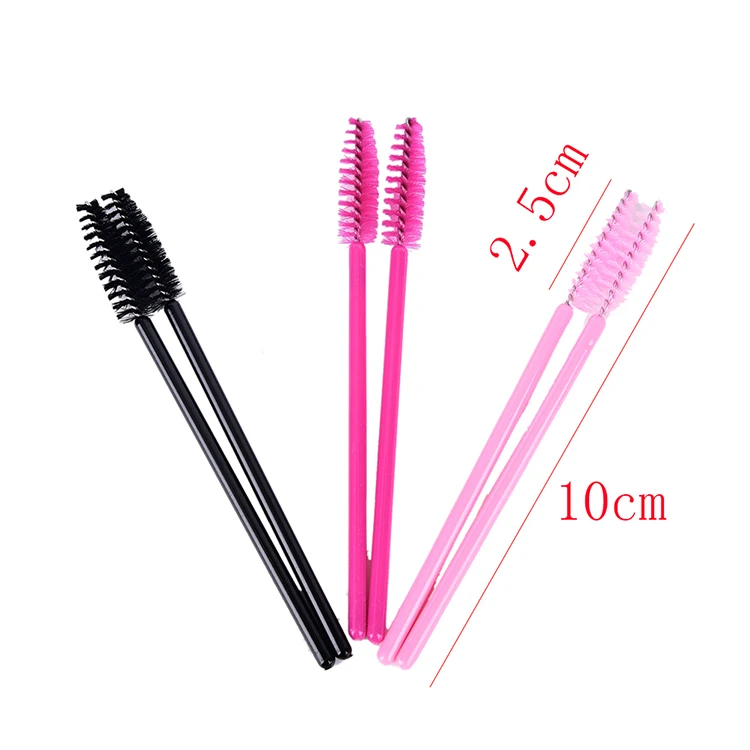 50Pcs Eyelash Brushes Makeup Brushes Disposable Mascara Wands Applicator Spoolers Eye Lashes Cosmetic Brush Makeup Tools