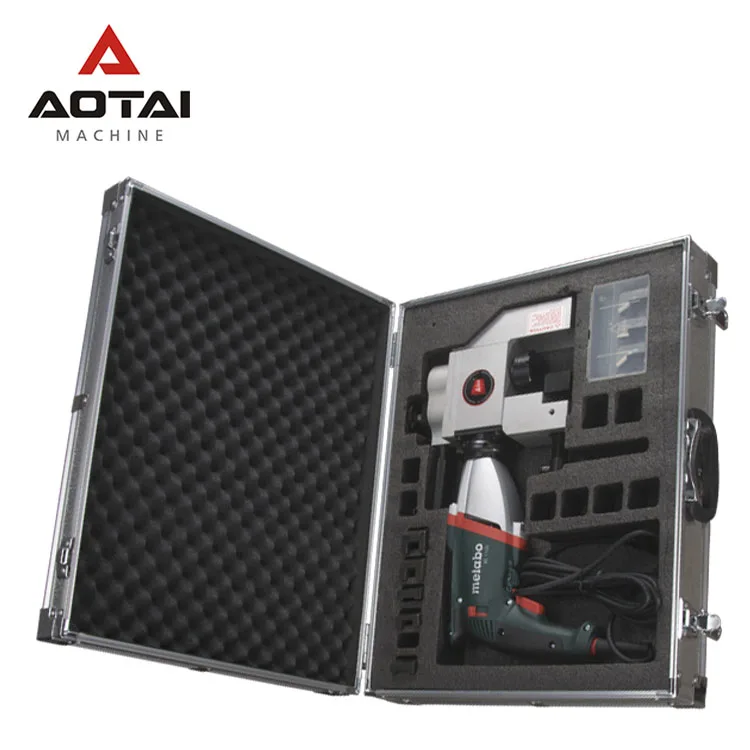 
AOTAI ISC-76-II light weight portable out mounted automatic feeding metabo electric motor pipe beveling machine 