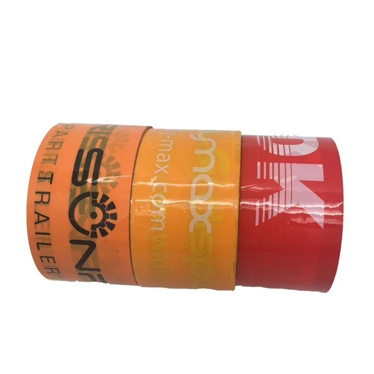 carry handle tape branded packing tape printed cello  tape custom logo