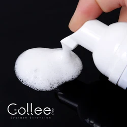 Gollee OEM 2 in 1 Eyelash Foam Cleanser Eyelash Shampoo