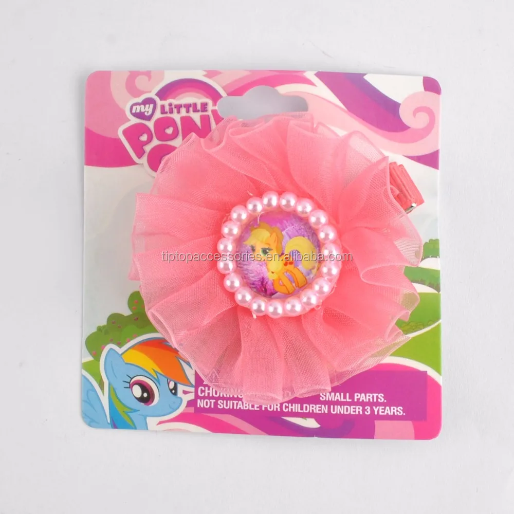 Small Ornament Hair Tie Flower hair clips