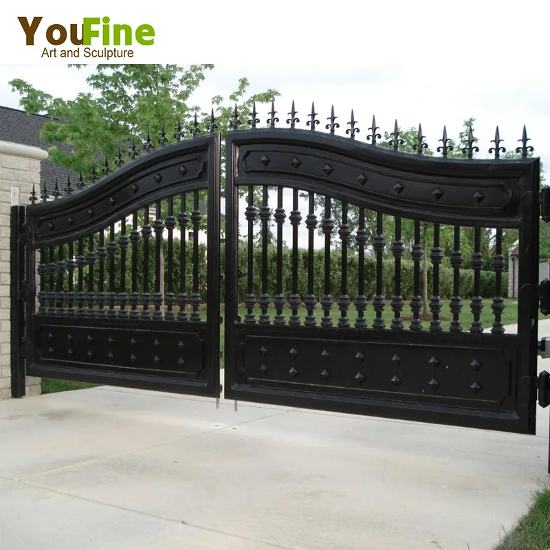 2016 Decorative Cast Garden Gates Iron Courtyard Gate