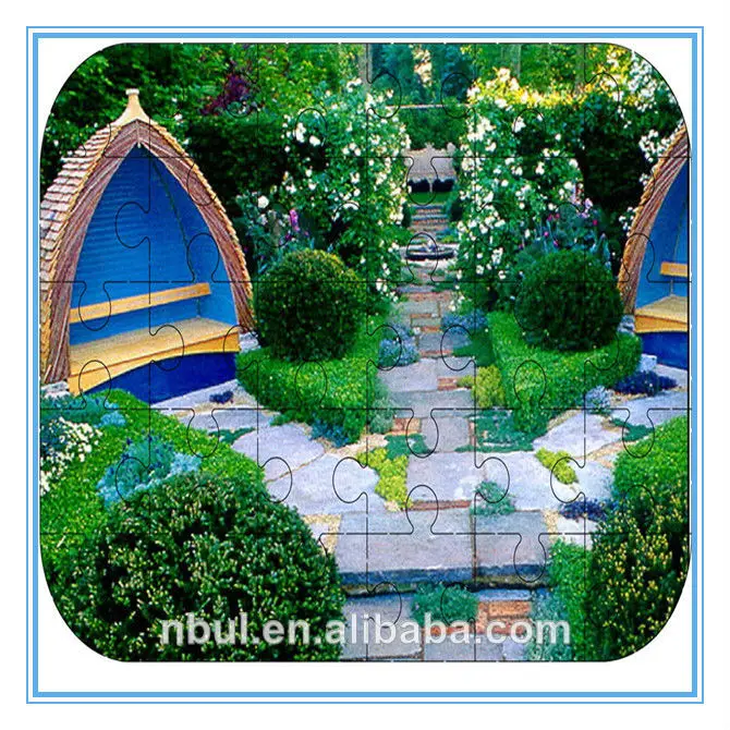 2014 высокого- качества воспитательная игрушка 30 пользовательских кусок головоломки