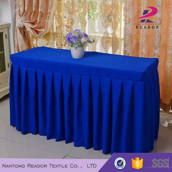 Свадебный стол юбки украшения