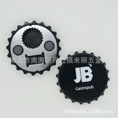 China Manufacturer black bottle opener  New  OEM Logo design Beer Bottle Opener