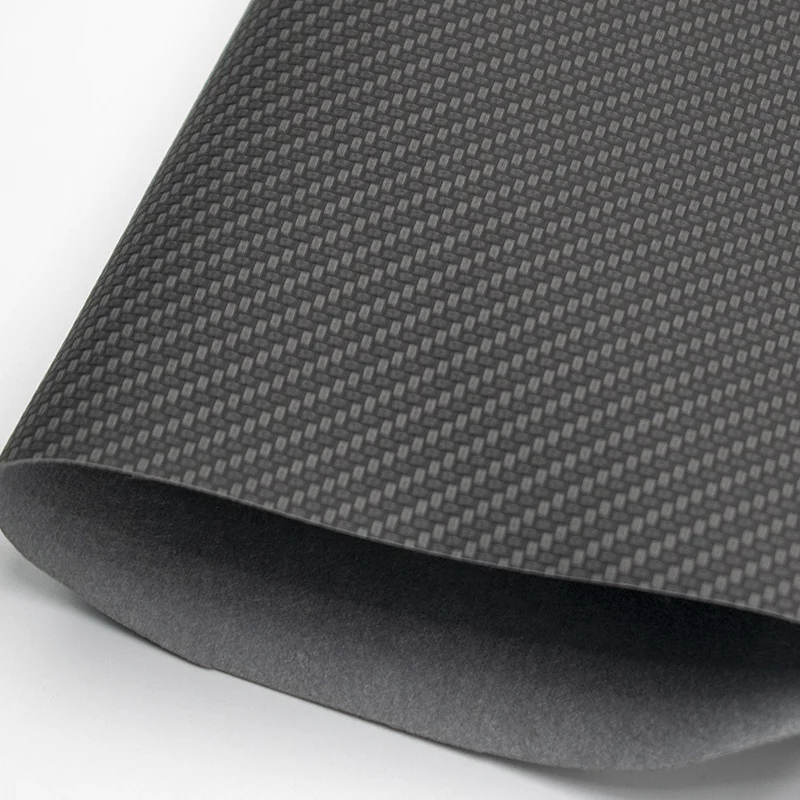 straw mat embossed strips pu leather for notebook label book binding