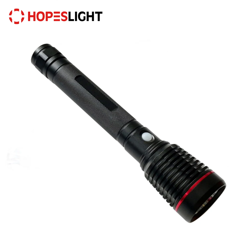 China Factory Best Flat Rechargeable Big Torch Light Long Distance 1000 Lumen Swat XPL 10W LED Flashlight Tactical Flash Lights