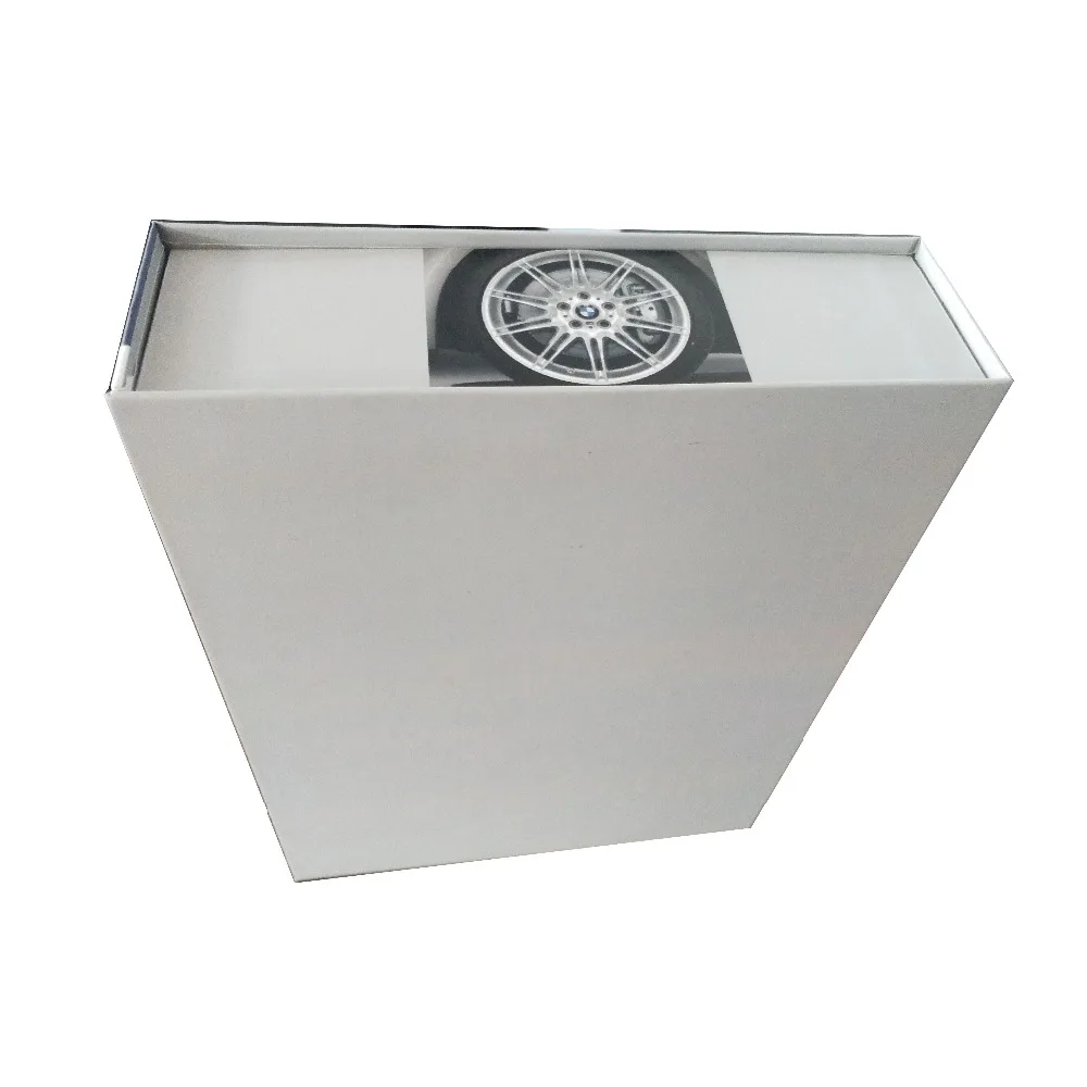 High end luxury clothing product cosmetic folding packaging cake box