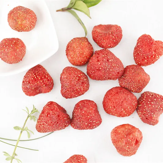 
No pigment no essence freeze dried fruit chips strawberry 