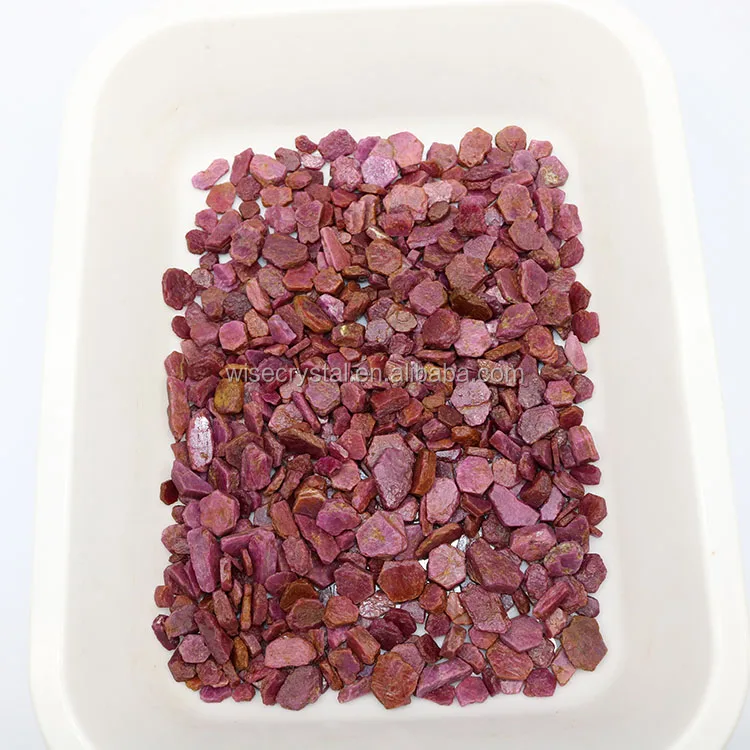 
Wholesale natural Red Corundum Ruby Crystal Natural quartz 