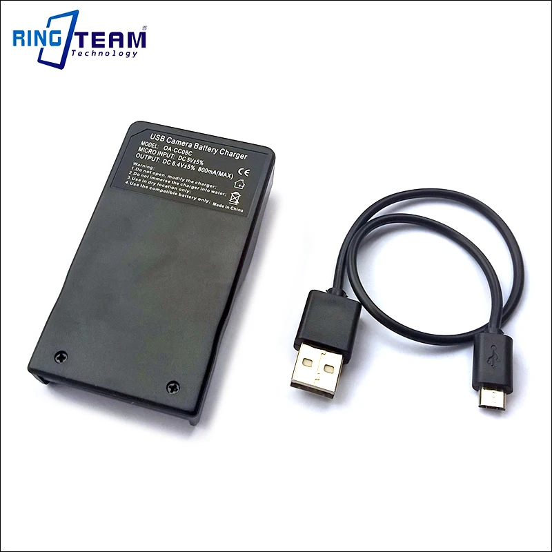 
BCS-5 BCS5 Charger for Olympus PS-BLS5 BLS-5 & BLS-50 Batteries Fits PEN E-PL2 E-PL5 E-PM2 Stylus 1 1s OM-D E-M10 Mark II Camera 