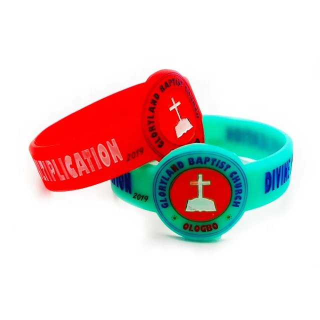 Direct Factory Price Custom Logo Silicone Wristband Business Promotion Silicone Bracelet