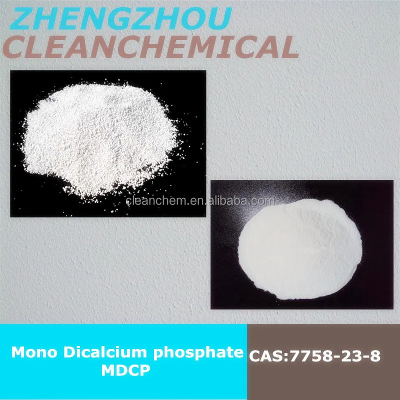 Clean Chemical MDCP (Mono Dicalcium Phosphate ) 21% for feed grade/phytase enzyme feed additives