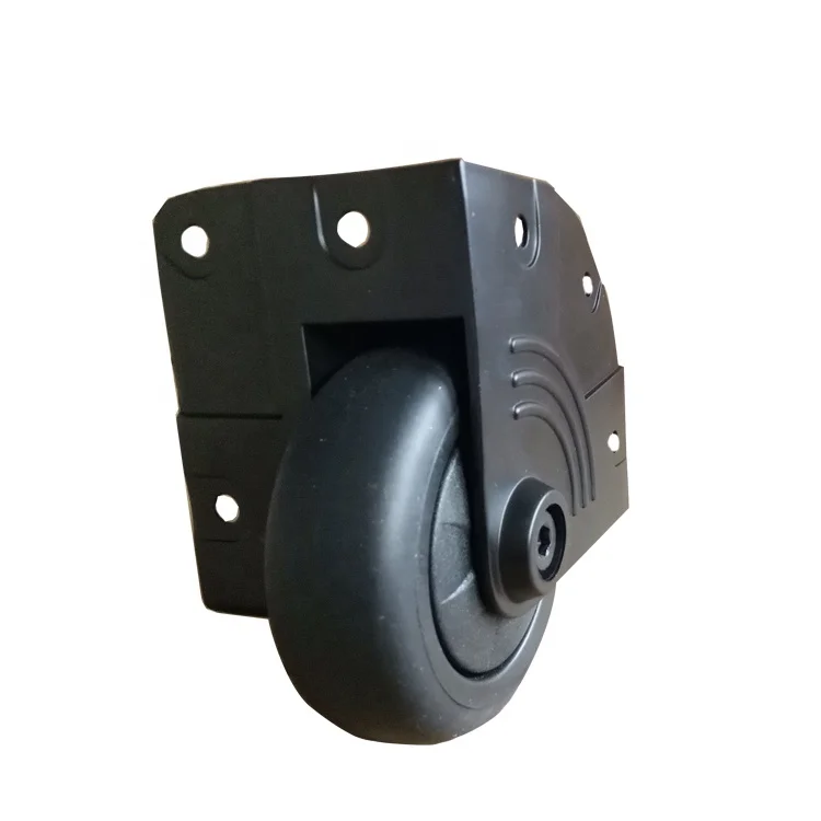 3 дюйма воздушный коробка угловой черный Поворотное Колесо