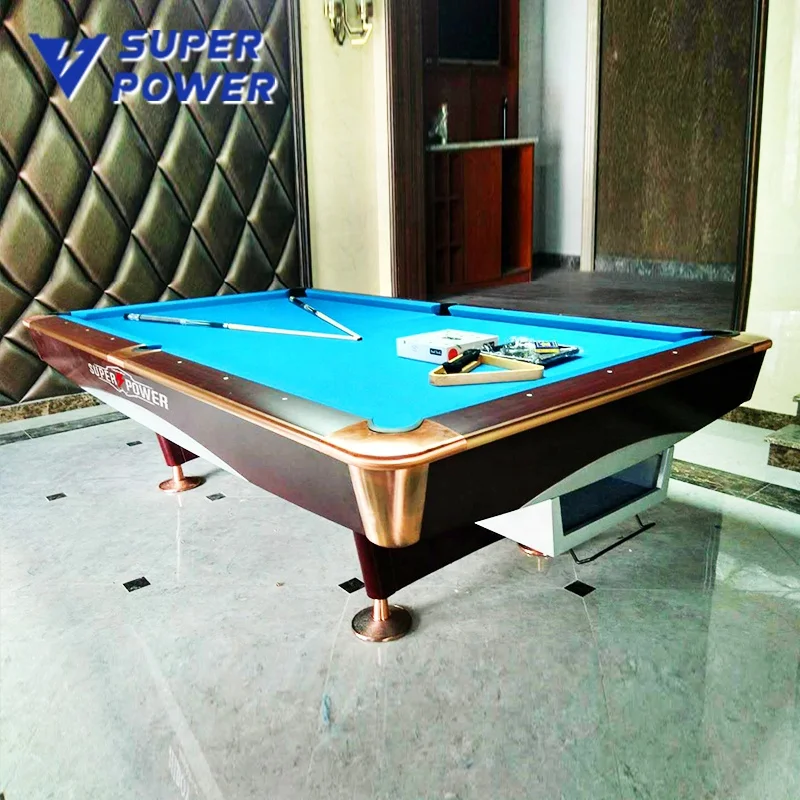 Factory cheap price hotsale 8ft 9ft slate billiard tables portable pool table in Philippine market