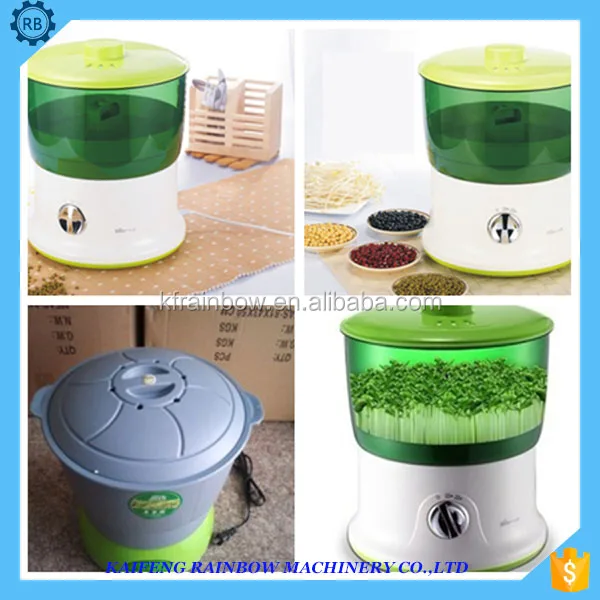 Stainless Steel Factory Price Mini Soybean Sprounting Machine bean sprout cleaning machine /Soybean Sprouts grow maker