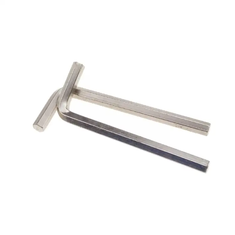 Alloy steel Hex Wrench L Style for Hex Socket Fastener Standard Metric SIze M2 - M32