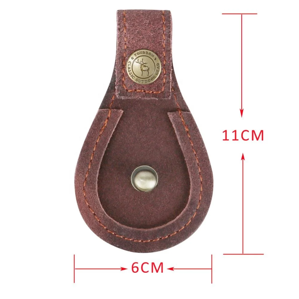 Tourbon Promotion Suede Leather Gun Toe Protector Pad