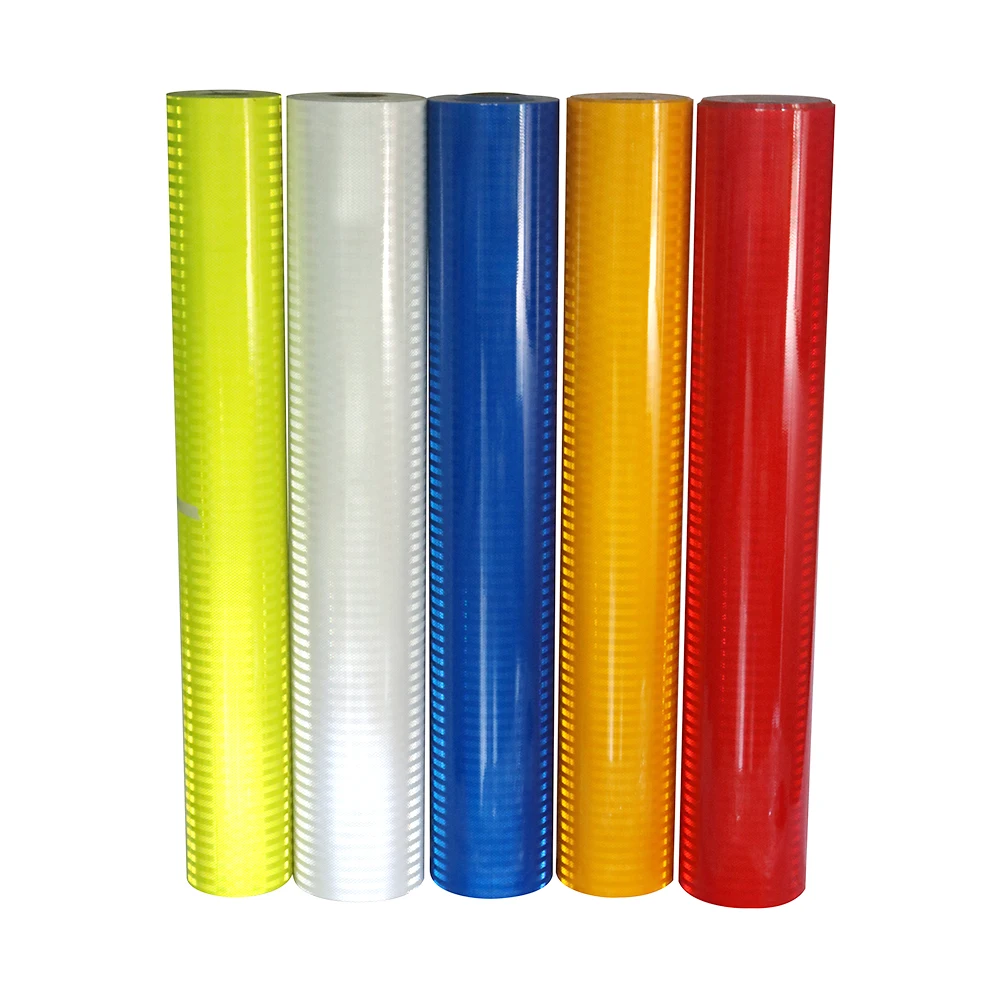 Diamond Grade Acrylic reflective sheeting 10 years Acrylic self adhesive reflective sticker sheeting for Safety Warning