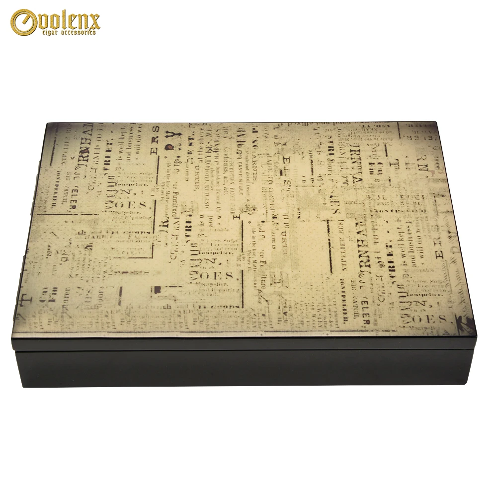 High quality luxury empty wooden chocolate gift box